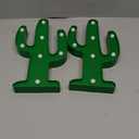 Extra Large - 2 Pack LED Cactus Light Cinco de Mayo Decorations 10 x 5.5 Inch Cactus Decor Mexican Fiesta Party Decorations Cute Night Lamp for Table Kids' Room Bedroom Living Room Gift Party Home