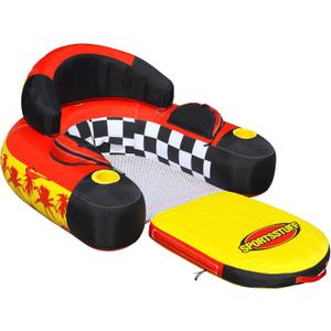 Sportsstuff Siesta Lounge | Floatable Lounge, Heavy-Gauge PVC Bladder, Heavy-Duty Nylon Cover Sportsstuff Siesta Lounge | Floatable Lounge, Heavy-Gauge PVC Bladder, Heavy-Duty Nylon Cover