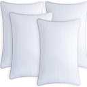 MOLCLCUY Bed Pillows Queen Size Set of 4,Hotel Collection Pillow for Side and Back Sleepers, Super Soft Down Alternative Microfiber Filled