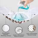 wegreeco Washable Male Dog Belly Band (Stylish Pattern)- Pack of 3 - Washable Male Dog Belly Wrap, Dog Diapers Male (Black, Grey, Dark Coffee Checkerboard, X-Large)