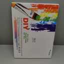 DIY Scenery Paint by Numbers Kit for Adults with Framed Canvas,Landscape Beach Digital Oil Painting Kit for Beginners,Acrylic Paint by Number Kits with Wooden Easel for Holiday Gifts 12X16 Inch