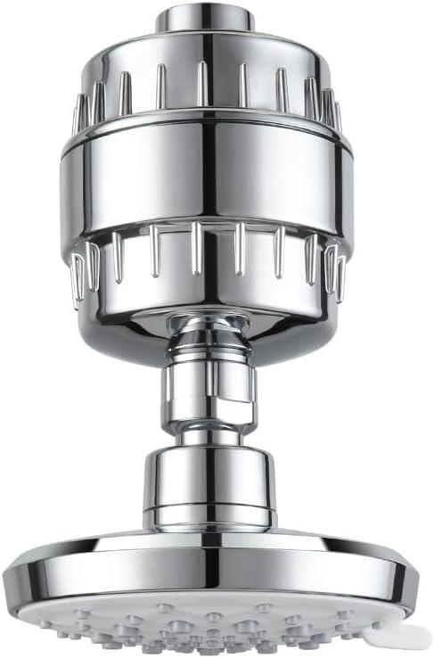 Filtered Shower Head, High Pressure Shower Heads, Filtered Showerhead, 20 Stage Shower Head Filter for Hard Water for Remove Chlorine and Harmful Substances Housewarming gift