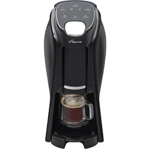 Flavia Aroma Brewer - Coffee Machine, Makes Coffee, Lattes, Tea, and other Hot or Iced Beverages with Single-Serve Freshpacks, Multiple Brew Sizes, Black, Works ONLY with Flavia Freshpacks
