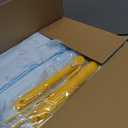 40 Count 360 Heavy Duty Duster Refills Compatible with Swiffer,Large Size-Extra Thick Disposable Electrostatic Duster Refill with 1 Retractable Handle(35-inch Length Fully expanded) (Blue)