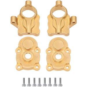 FMS FCX24 Brass Portal Axle Counterweight 1/24 Model Car Remote Crawle Car Upgrade Parts (Front Steering Group)