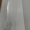 Fun Memories Floating Shelves - 2 Pack 12 Inch Rustic Wooden Wall Shelves - Extra Deeper & Thicker Wall Mounted Storage Shelf for Living Room, Kitchen, Farmhouse - 36" W x 12" D x 1.8" H - White