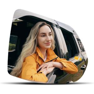 Blind Spot Passenger Side Mirror Compatible with 2019 2020 2021 2022 2023 2024 2025 Chevy Blazer, Right Side Replacement Mirror Glass for Chevrolet Blazer