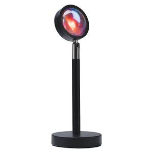 Multicolor Sunset Lamp Light Led Projector + Remote Control