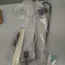 Tessco for you Metal Wall Mount Candle Sconces with 9.6" LED Flameless Taper Candles and Remote Timer 16.5" Wall Hanging Sconces Set for Living Room Fireplace Hallway Stairway(Black,2 Set)