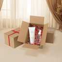 CRUGLA 40 Packs 7x5x4 Shipping Boxes for Small Business, Corrugated Cardboard Boxes Bulk for Shipping Packing Mailing