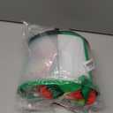 Upgraded Inflatable Dog Cone Collar with Transparent Anti-Licking Shield, Adjustable Elizabethan Collar for Medium Large Dogs, 2-in-1 Design with Detachable Shield and Soft Padding (XL, Watermelon)