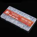 600Pcs Almond Soft Gel Nail Tips, Almond Short Nails, 12 Sizes Half Matte Full Cover Acrylic Fake Nails Clear False Nail Extension for Beginner and Professional Home Salon DIY