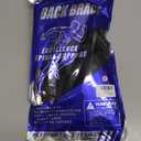 Posture Corrector for Women & Men, Back Brace Advanced Full Back Support for Upper & Lower Back Pain Relief, Spine, Neck, and Hump, X-Style Medical-Grade Lumbar Support System with Adjustable Shoulder Straightener and Breathable Design for Long Sitting and Exercise (Small (Waist 31"-35"), Black)