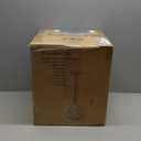 Glass Large Pendant Lights for Kitchen Island Blown Glass Pendant Light Clear Hammered Shade Hanging Ceiling Lights with Black Finish for for Kitchen Island, Sink, Hallway, Living Room 11 inch