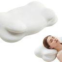Cloud Pillow, Ergonomic Memory Foam Cervical Neck Support Pillow with Breathable Pillowcase, Dual Height Cloud Align Pillow for Side Back Stomach Sleepers