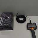 66FT Borescope Camera with Light, 4.3 Endoscope with 8 Adjust Lights, 1080P Inspection Camera with Semi-Rigid Cable, IP67 Waterproof Bore Scope for HVAC Inspection, Cool Gadgets for Men