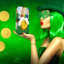 Fruidles St. Patrick's Day Chocolate Coins Leprechaun Lucky Gold Coins, Belgian Milk Chocolate Coins Nut-Free (1000-Pack) (EXP 06/08/27)