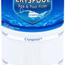 Cryspool 08032 Filter Compatible with UHD-SR100, Flo WC108-58S2X, 100TX, 100TXR, T-100TX, T-100TXR, Posi-Flo II PTM100, PSR100, FC-2550, 102 Sq. Ft Pool Filter Cartridge, 1 Pack