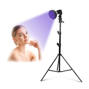 Tanning Lamp for Home Use with Adjustable Stand Purple Light for Indoor