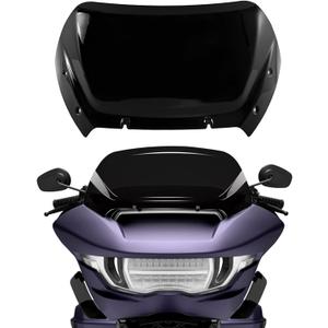 Compatible with 2023 2024 Road Glide Windshield 12" Windscreen for Harley road glide CVO/SE FLTRXSE 2023 2024 FLTRX 2024 CVO ST FLTRXSTSE 2024,Black