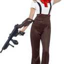 Smiffys Women's Glam Gangster Costume