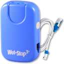 Wet-Stop 3 Blue Bedwetting Enuresis Alarm with Loud Sound and Strong Vibration for Boys or Girls, Proven Solution for Bedwetters