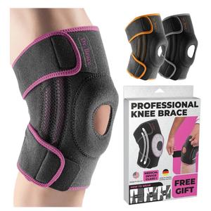 DR. BRACE ELITE Knee Brace with Side Stabilizers & Patella Gel Pads for Maximum Knee Pain Support and fast recovery for men and women-Please Check How To Size Video (Orion's, Medium