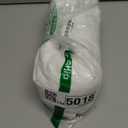 60" Chiffon Fabric by The Yard Pre-Cut Sheer Fabric for Wedding Arch Draping Fabric Window Scarf Valance Party Backdrop Decoration Ceiling Decor (White, 5 Yards)