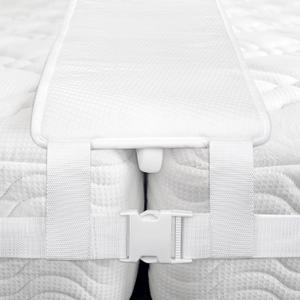 FeelAtHome Bed Bridge Twin to King Converter Kit - Twin XL to King Connector - Mattress Conversion Bridge with Adjustable Strap for Guest Room, Kids Room, Hotel(12" Class)