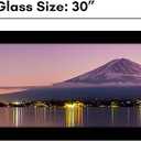 Americanflat 5x30 Picture Frame with Polished Plexiglass - Signature Collection - Gallery-Style Frames Made of Engineered Wood - Photo Frame for Wall Display - Black