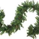 Northlight 50' x 14" Dakota Red Pine Commercial Artificial Christmas Unlit Garland, Green