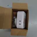 US to UK Plug Adapter PD 20W, TESSAN Type G Travel Converter with 3 USB Charger(1 USB C Port), 4 Outlets Power Adaptor for USA to Qatar Ireland Hong Kong England Scotland Kenya Dubai London British