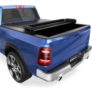 KUIPERAUTO 5.7FT Soft Tri Tonneau Cover Compatible for 2019-2026 Dodge Ram 1500 (Incl. 2019-2024 Classic & 2019-2026 New Body Style) W/o Ram Box