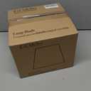 GO&SO Mini Small Pleated Lamp Shades,5 × 9×6.4 Inches Spider for Small Table Lamps Replacement,Art Deco Vintage Floral Lampshades for Bedside Lamps Wall Lamp(Set of 2,Multicolor Brown&Yellow)