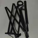 LONYEON CPAP Hose Holder - CPAP Hose Hanger for Bed Avoid Tangling and Prevent Blockage,Keeps The Air Hose Up and Away from Your Face and Arms to Make You Sleep Better,Black (Triangle Base-Height Fixed)