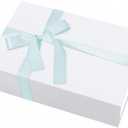 Large White Gift Box,13.75"x9"x4.5", Gift Boxes with Magnetic Lids for Presents Closure Gift Packing for Birthday,Christmas, Halloween,Wedding,Bridal Gifts