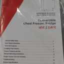 Frigidaire Chest Deep Freezer, 7 Cu. Ft. Capacity, Shiny Stainless Steel Top Lid Design-Adjustable Thermostat-Removable Vinyl Coated Wire Basket-Easy Defrost Drain- Garage Ready (Black)