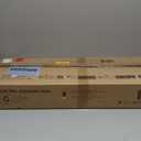 Claiks Electric Height Adjustable Stand Up Desk, 35x20 Inches Sit Stand Desk for Home Office, White Top/White Frame