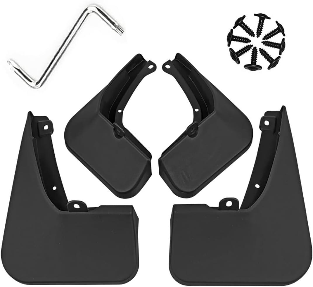 Mud Flaps Mud Guards Fit for 2015-2020 Toyota Highlander Regular, Front & Rear Mud Splash Guards Accessories - 4 Pc, Black