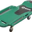 SATA 40 Creeper with Magnetic Trays with Padded Headrest, 286lbs Capacity Shop Creeper with Durable Casters