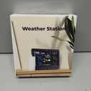 LIORQUE Weather Stations Indoor Outdoor Thermometer Wireless, Atomic Clock for Home with Large Display, Inside Outside Temperature and Humidity Monitor with Date and Weather Forecast