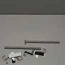 Over The Door Towel Rack, Kitchen Towel Holder Over Cabinet Door Towel Bar Stainless Steel for Cupboard for Kitchen Dish Towel Holder Hanger, 2 Pack (Brushed Nickel)