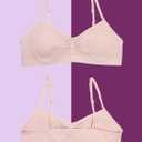 Fruit of The Loom Girls' Seamless Trainer Bra with Removable Modesty Pads (S)