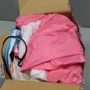 OurWarm 8FT Christmas Inflatable Outdoor Decoration, Pink Inflatable Christmas Tree with 3 Gift Boxes Christmas Blow Ups Yard Decorations with Built-in LED Lights for Outside Xmas Garden Lawn Decor