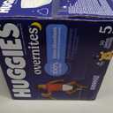 Huggies Overnites Size 5 Overnight Diapers (27+ lbs), 50 Ct