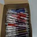 Estune 100 Pcs Syringe Retractable Nurse Pens Novelty Fun Multi Colors Medical Blood Ballpoint Pens Gifts for Nursing Student School Supplies Birthdays Doctor Pretend Party Favors(Classic Style) (Blue,Green,Orange,Pink,Purple,Red,White)