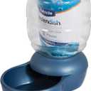 Petmate Replendish Automatic Gravity Waterer for Cats and Dogs, BPA-Free, No Batteries Required, Includes Charcoal Filter, 4 Gallons, Made in USA,Blue