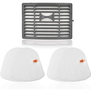 Anewise Filter Replacement for Shark Navigator NV586 NV581 NV581Q NV585 NV580 Powered Lift Away DLX Upright Vacuum, 1 HEPA Post Filter +2 Foam & Felt Filters, Compare to Part # XFFT580 & XHEP580