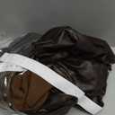 Couch Cushion Covers Leather-Look 3PC Stretch Sofa Seat Slipcover Sets for Living Room Individual Sofa Cushion Cover Couch Seat Protectors, Pet-Friendly, Non-Slip, Easy Fit - Coffee