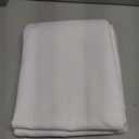 sancua 2 Pack White Tablecloth 60 x 102 Inch, Rectangle 6 Feet Table Cloth - Stain and Wrinkle Resistant Washable Polyester Table Cover for Dining Tables, Buffet Parties and Camping